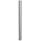 Stainless steel post |  89 mm | stationary, for casting in concretetotal length: 1200 mm | without lock | without eyelet